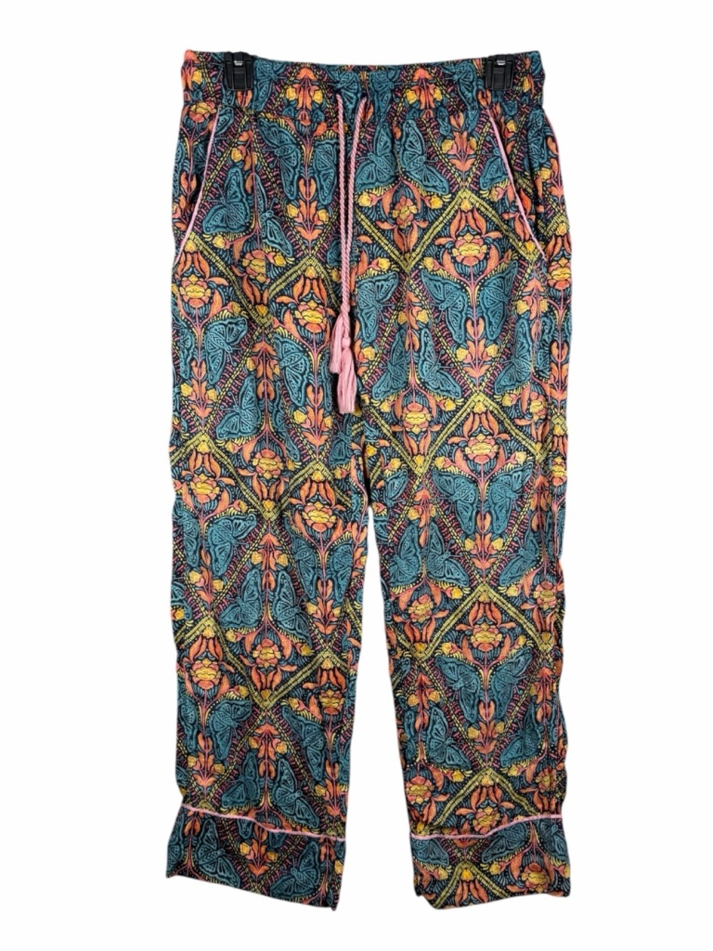 Anthropologie Multicolor Floral Lounge Pajama Pants Women’s‎ Sz S (P)